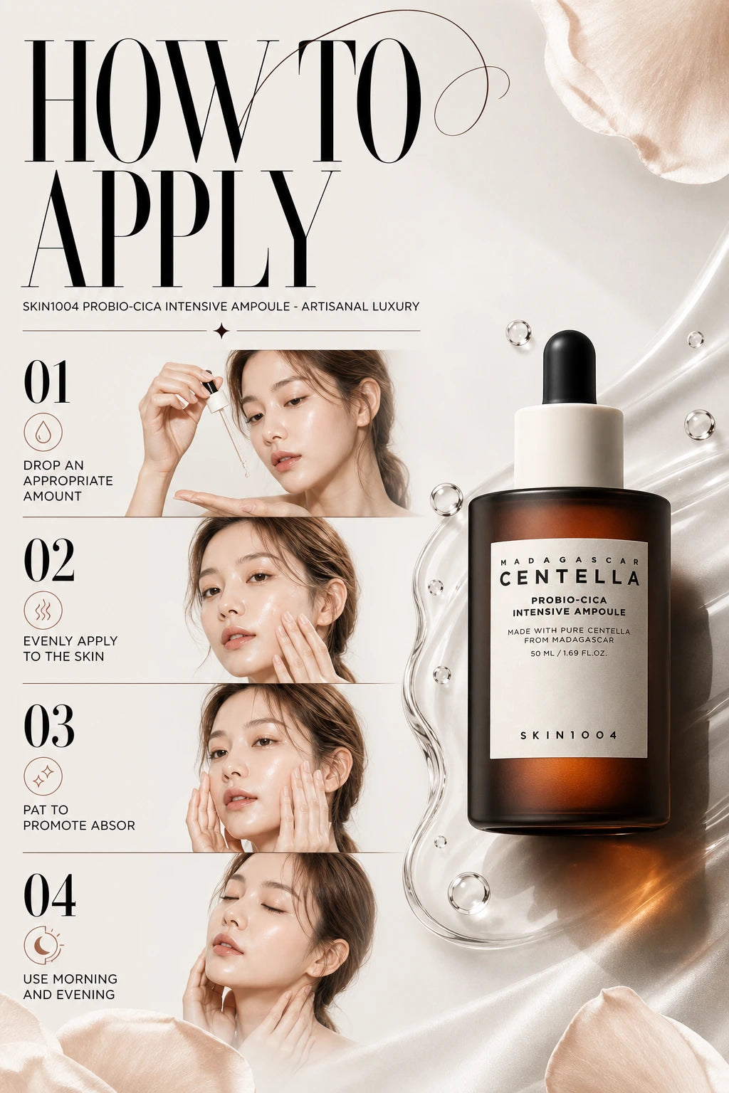 Madagascar Centella Probio-Cica Intensive Ampoule 50ml | SKIN1004 | SKIN1004 Probio-Cica Intensive Ampoule - Artisanal Luxury Serum