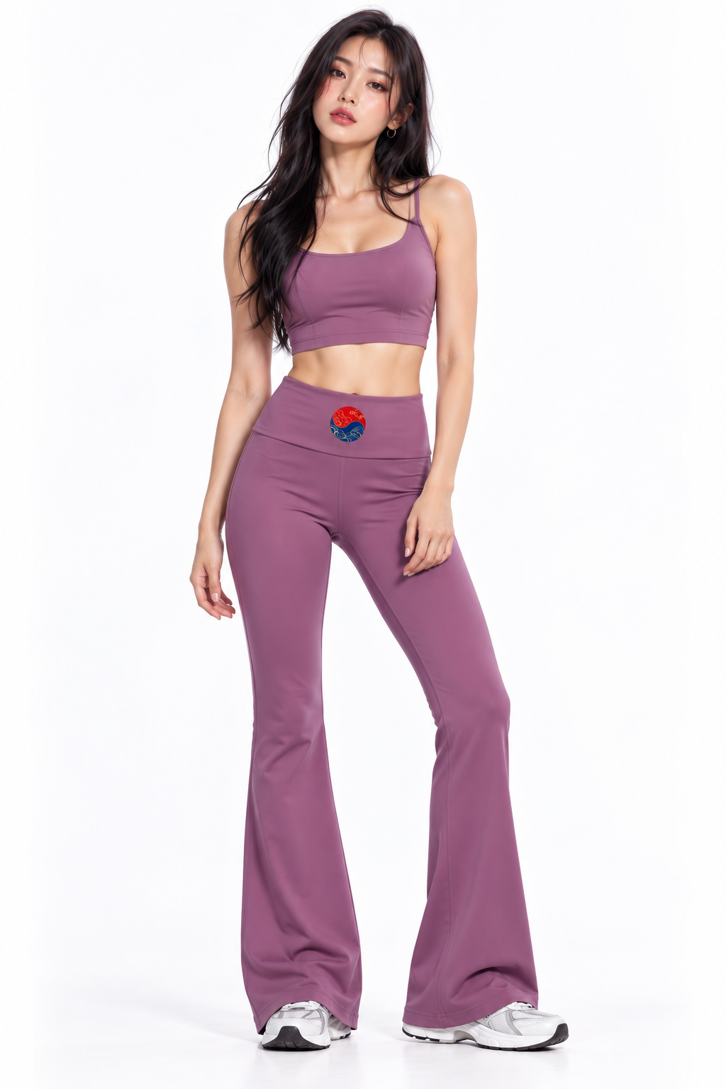 ULZZANG BELLA Sculpt Flare High-Rise Yoga Pants for Effortless Elegance