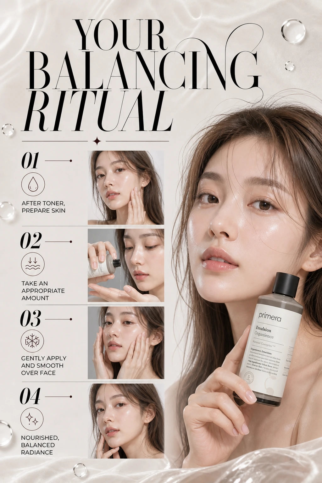 Organience Emulsion 150ml | Primera | Primera Emulsion 150ml | Artisanal Luxury Skin Care