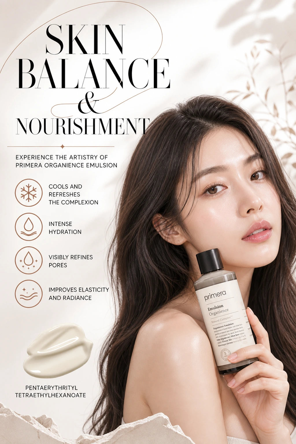 Organience Emulsion 150ml | Primera | Primera Emulsion 150ml | Artisanal Luxury Skin Care