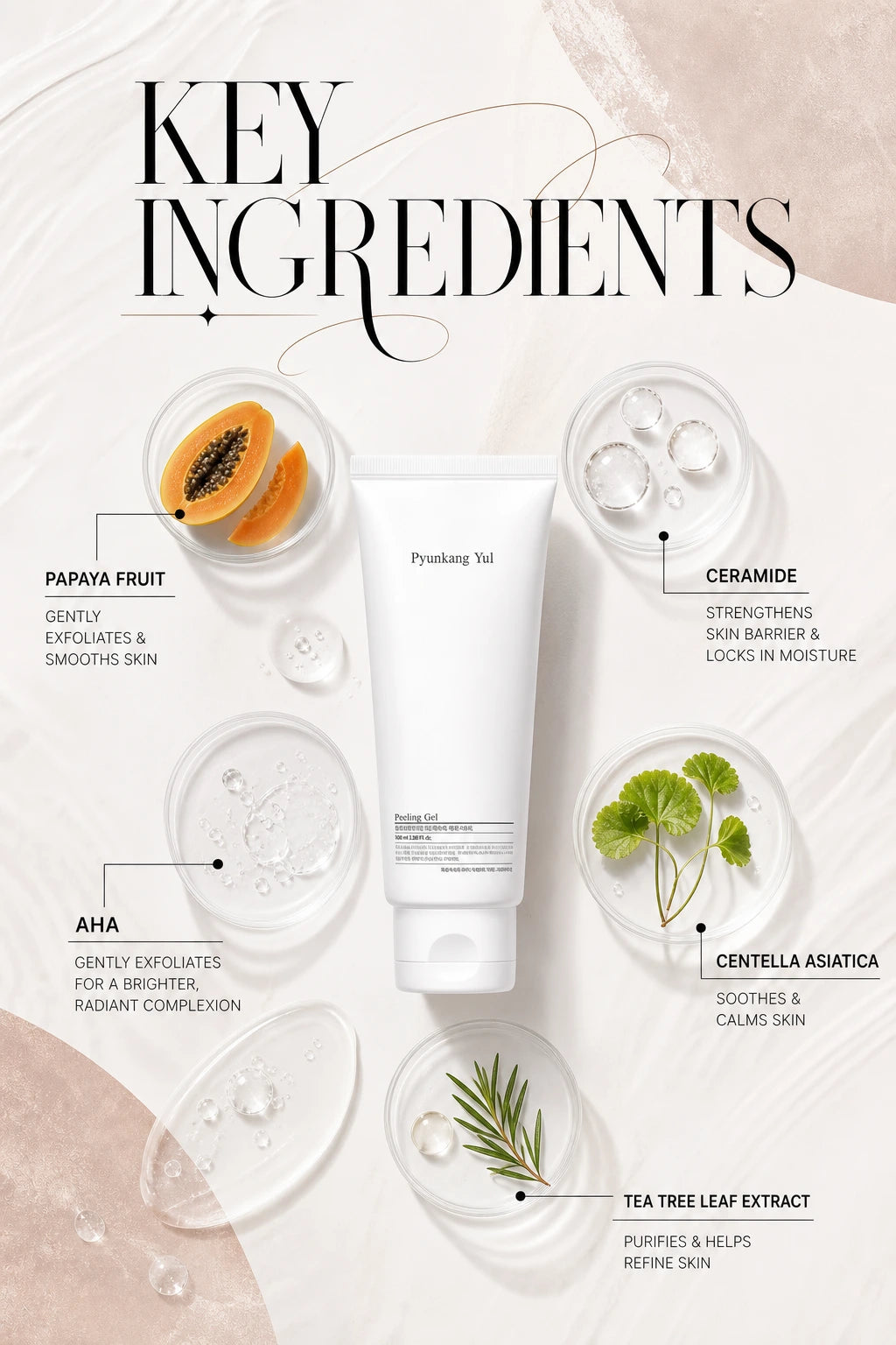 Peeling Gel 100ml | Pyunkang Yul | Pyunkang Yul Peeling Gel 100ml | Artisanal Luxury Exfoliator