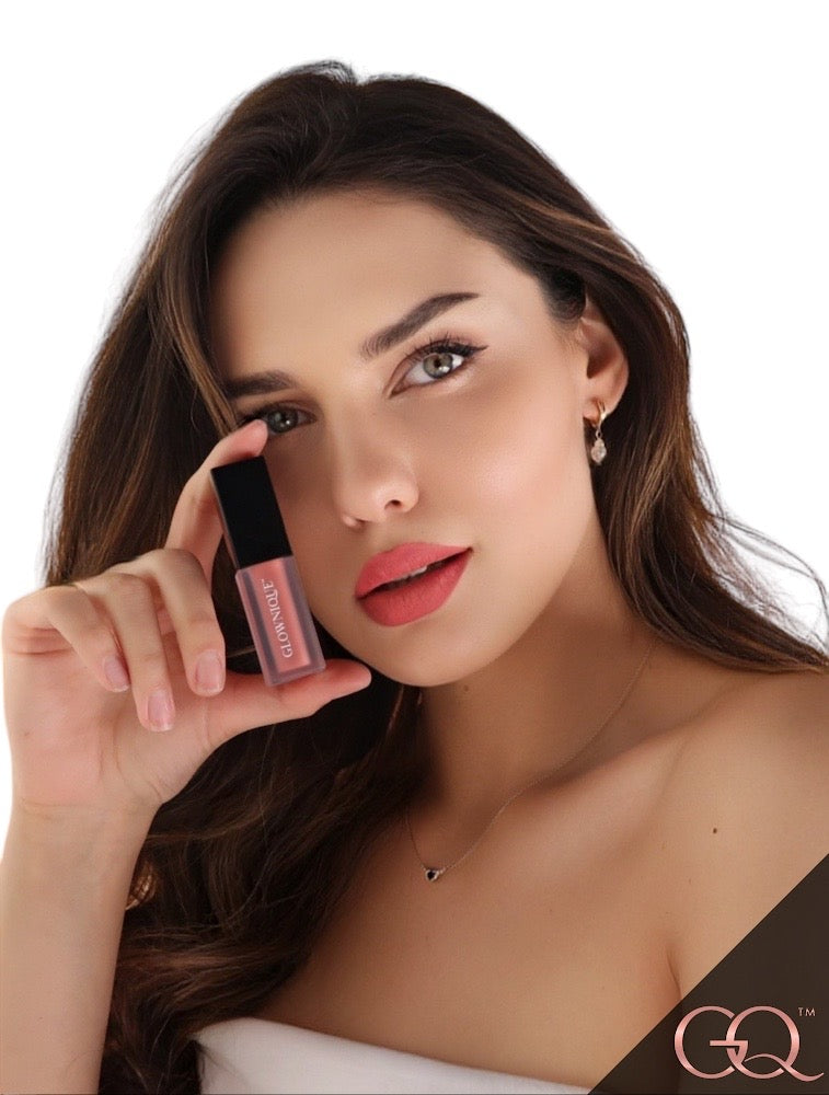 Matte Lip Stain - Dusty Pear (5ml) | GLOWNIQUE