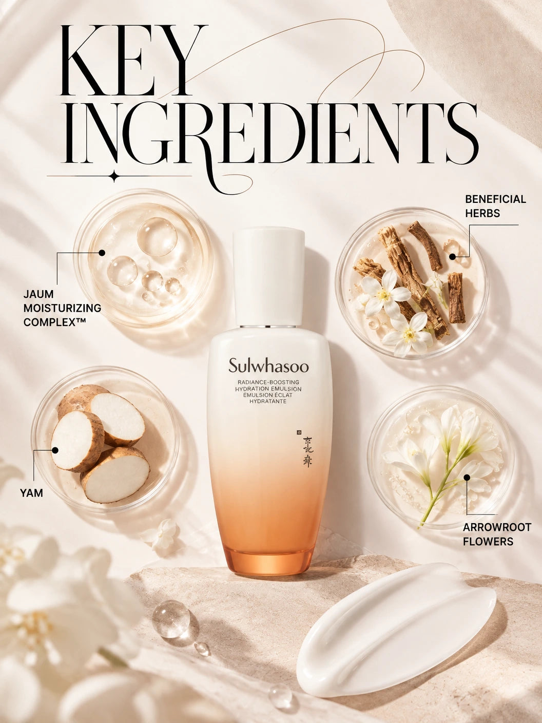 Radiance-Boosting Hydration Emulsion | Sulwhasoo | Sulwhasoo Radiance-Boosting Emulsion - Couture Luxury Hydration