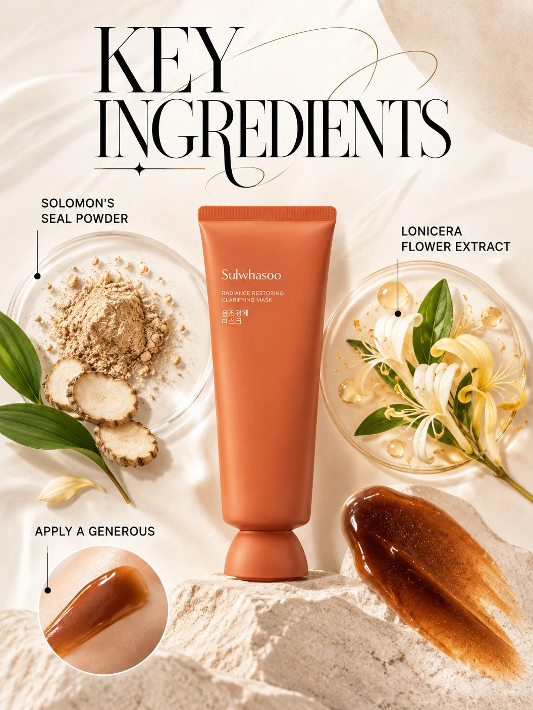 Radiance Restoring Clarifying Mask | Sulwhasoo | Sulwhasoo Radiance Restoring Mask – Artisanal Luxury Glow