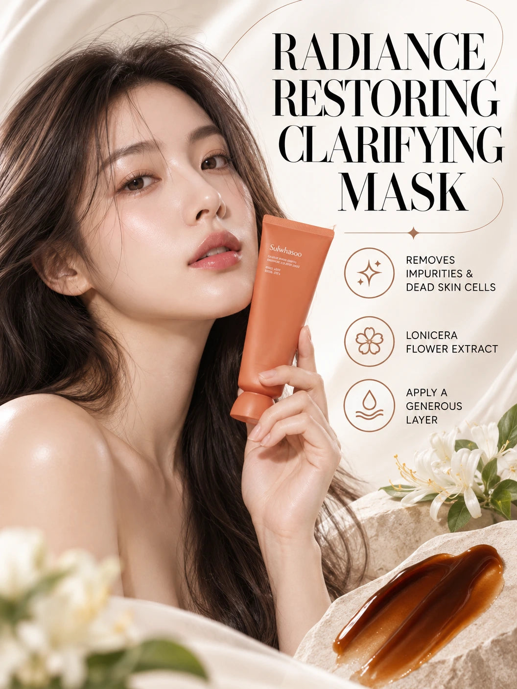 Radiance Restoring Clarifying Mask | Sulwhasoo | Sulwhasoo Radiance Restoring Mask – Artisanal Luxury Glow