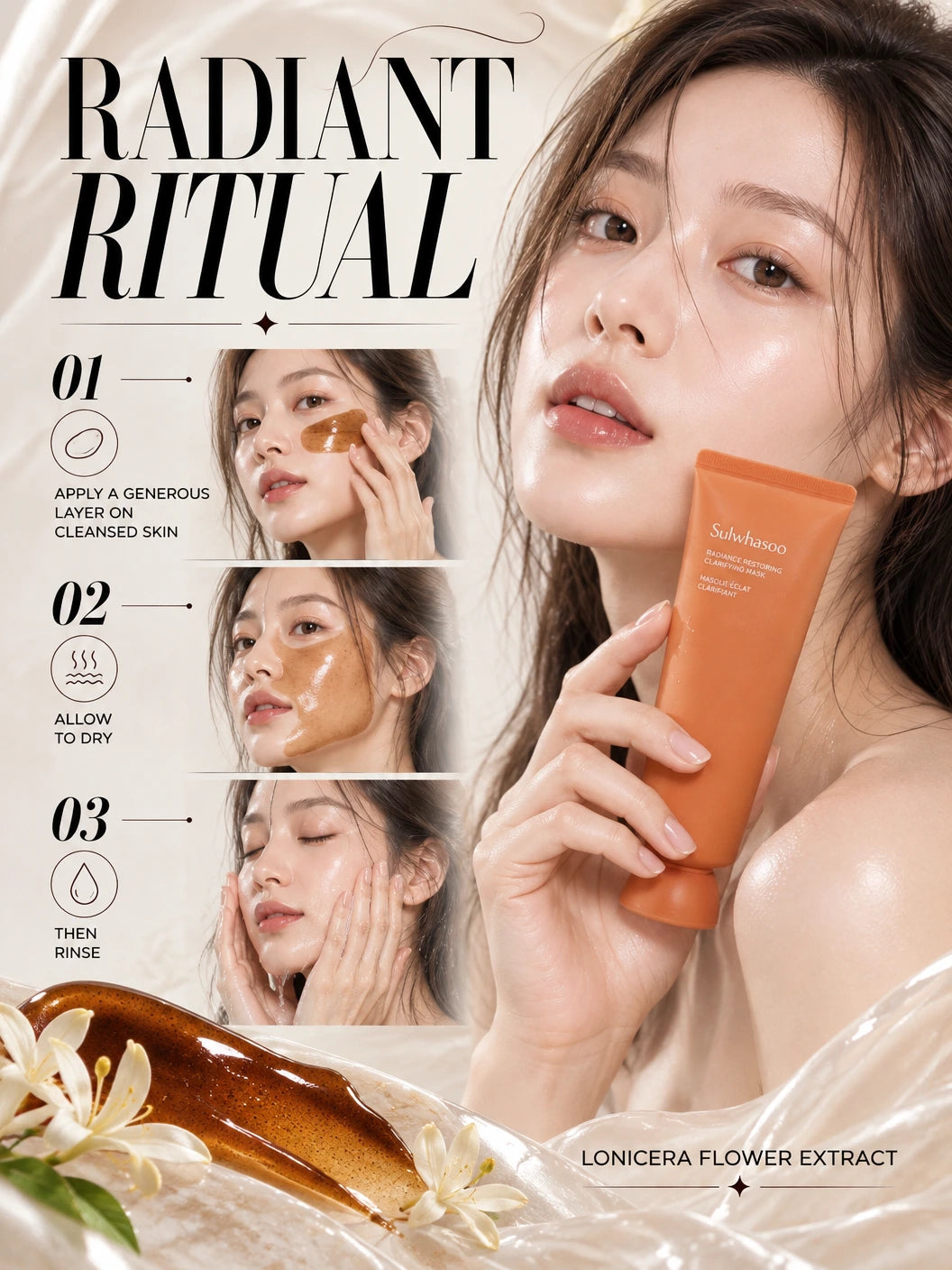 Radiance Restoring Clarifying Mask | Sulwhasoo | Sulwhasoo Radiance Restoring Mask – Artisanal Luxury Glow