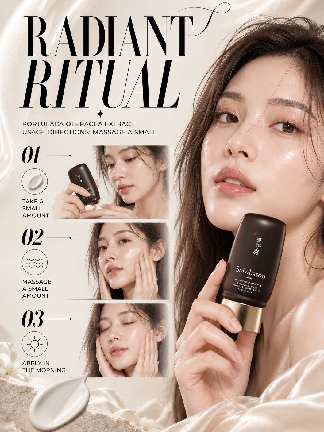 Radiant Age-Defying Sunshield | Sulwhasoo | Sulwhasoo Radiant Age-Defying Sunshield Cream - Artisanal Luxury