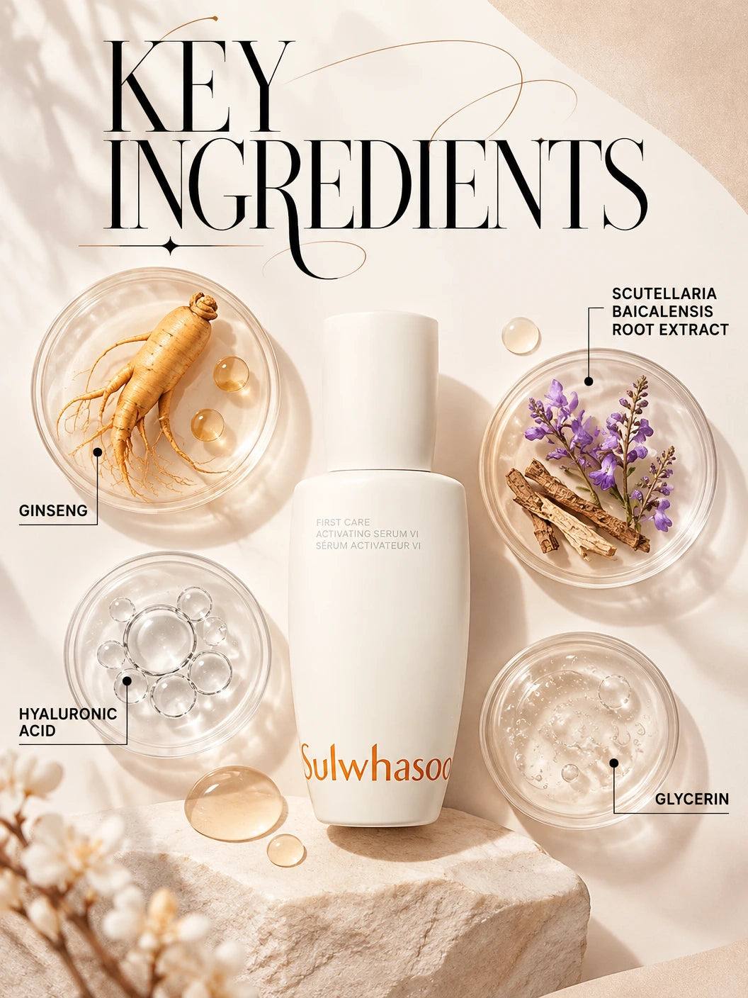 Radiant Youth Activating Serum with Ginseng | Sulwhasoo | Sulwhasoo First Care Activating Serum VI - Couture Elixir