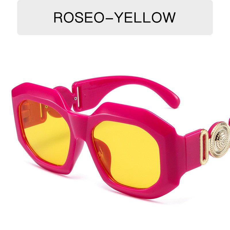 Punk Chic Oversized Edgy Sunglasses for Women | ULZZANG BELLA