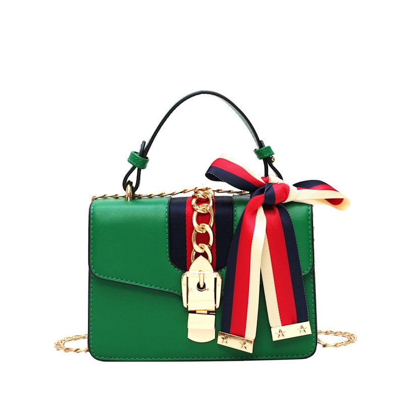Korean Style Square Chain Shoulder Handbag for Women | ULZZANG BELLA