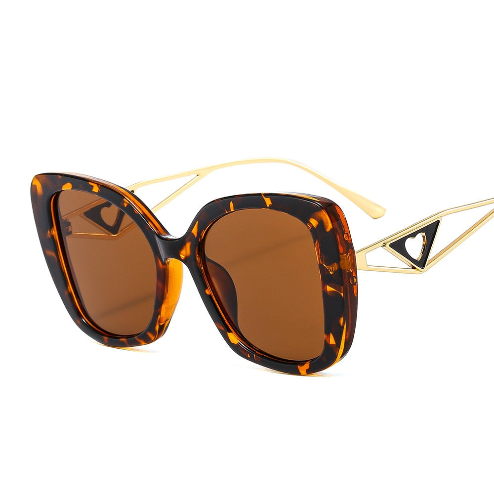 Trendy Retro Chic Cat Eye Gradient Sunglasses for Women | ULZZANG BELLA
