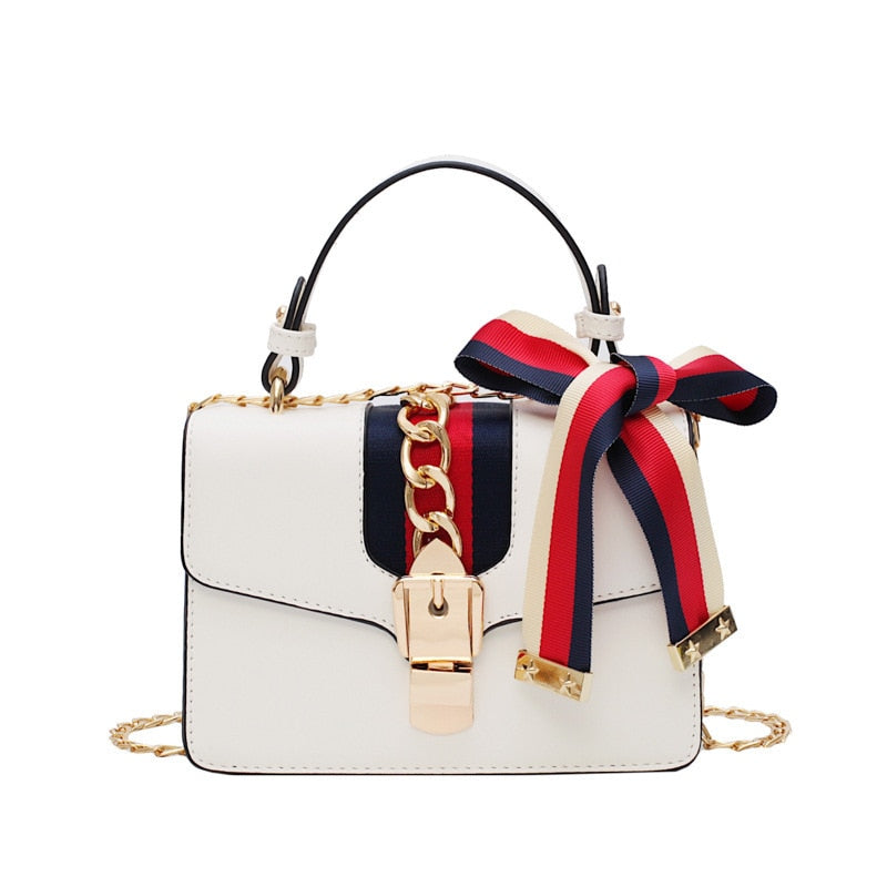 Korean Style Square Chain Shoulder Handbag for Women | ULZZANG BELLA