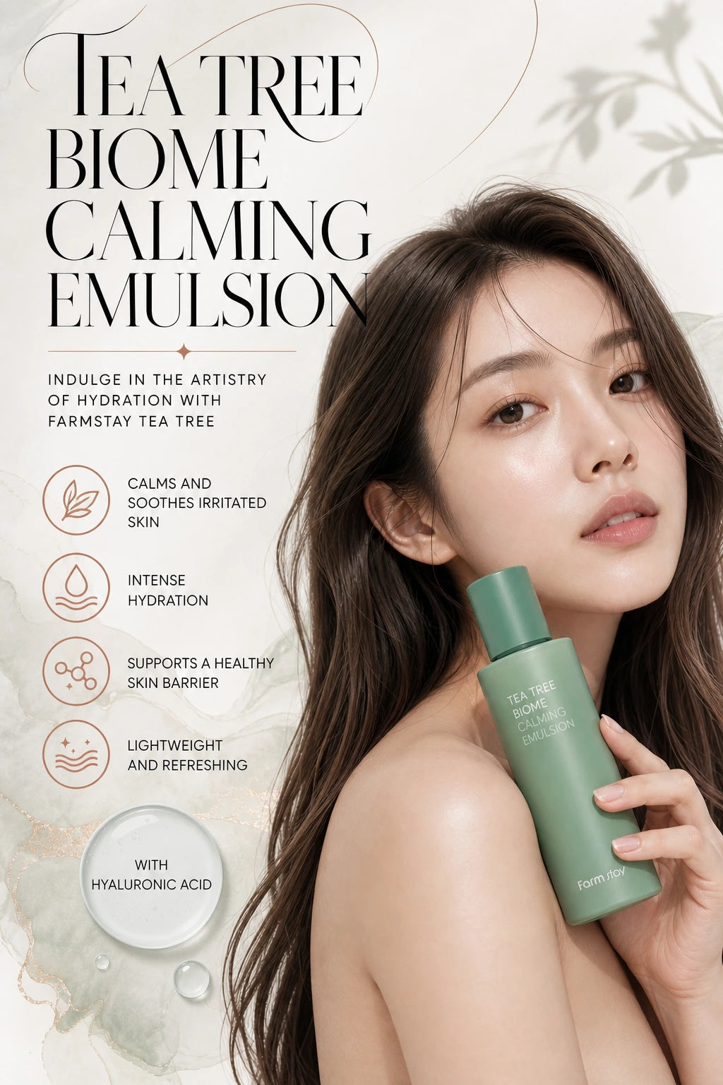 Tea Tree Biome Calming Emulsion | Farmstay | Farmstay Tea Tree Biome Calming Emulsion - Artisanal Luxury