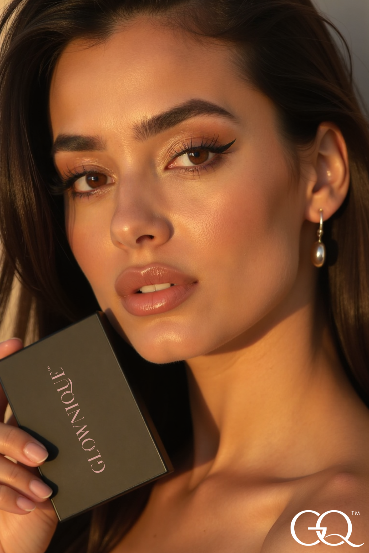 Eyeshadow Palette - Caramel Kiss (12g) | GLOWNIQUE