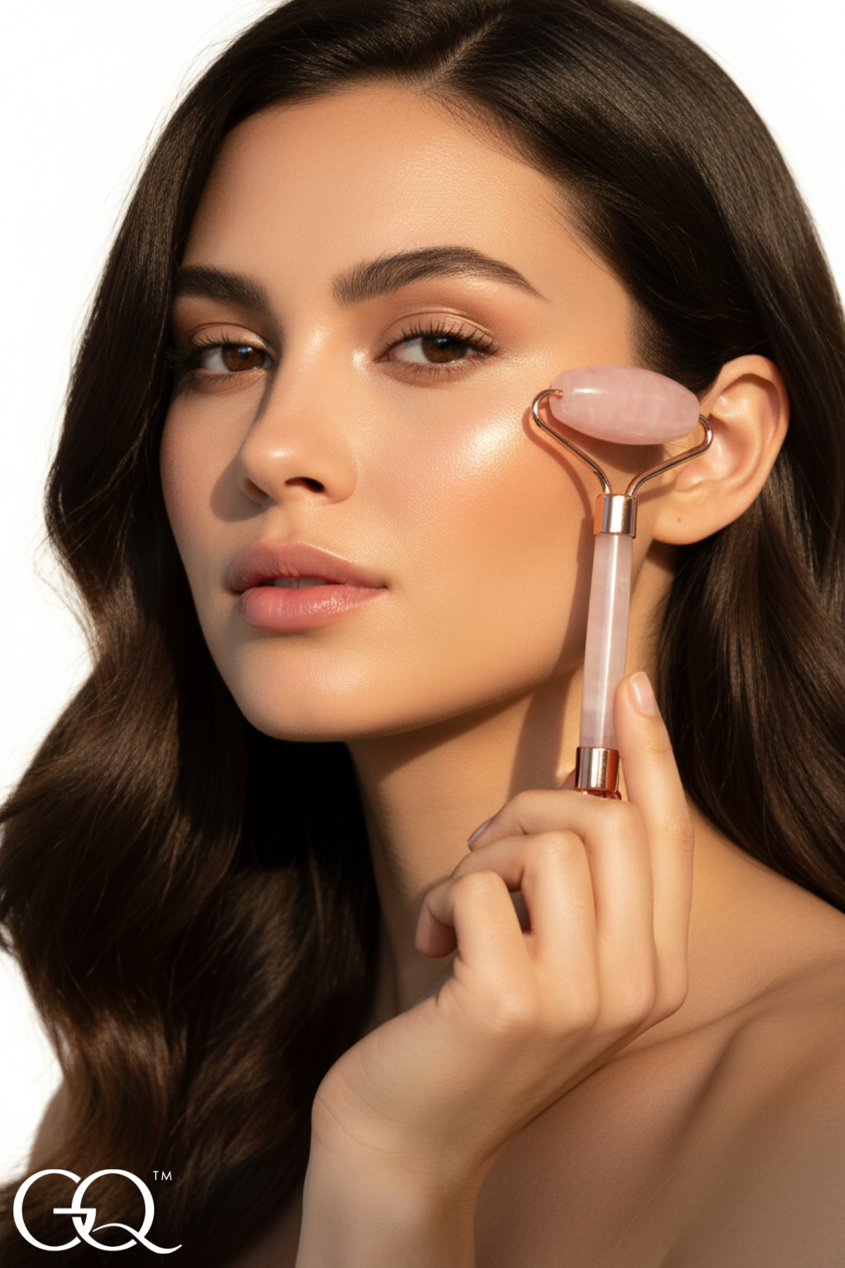 Rose Quartz Roller (140g) | GLOWNIQUE