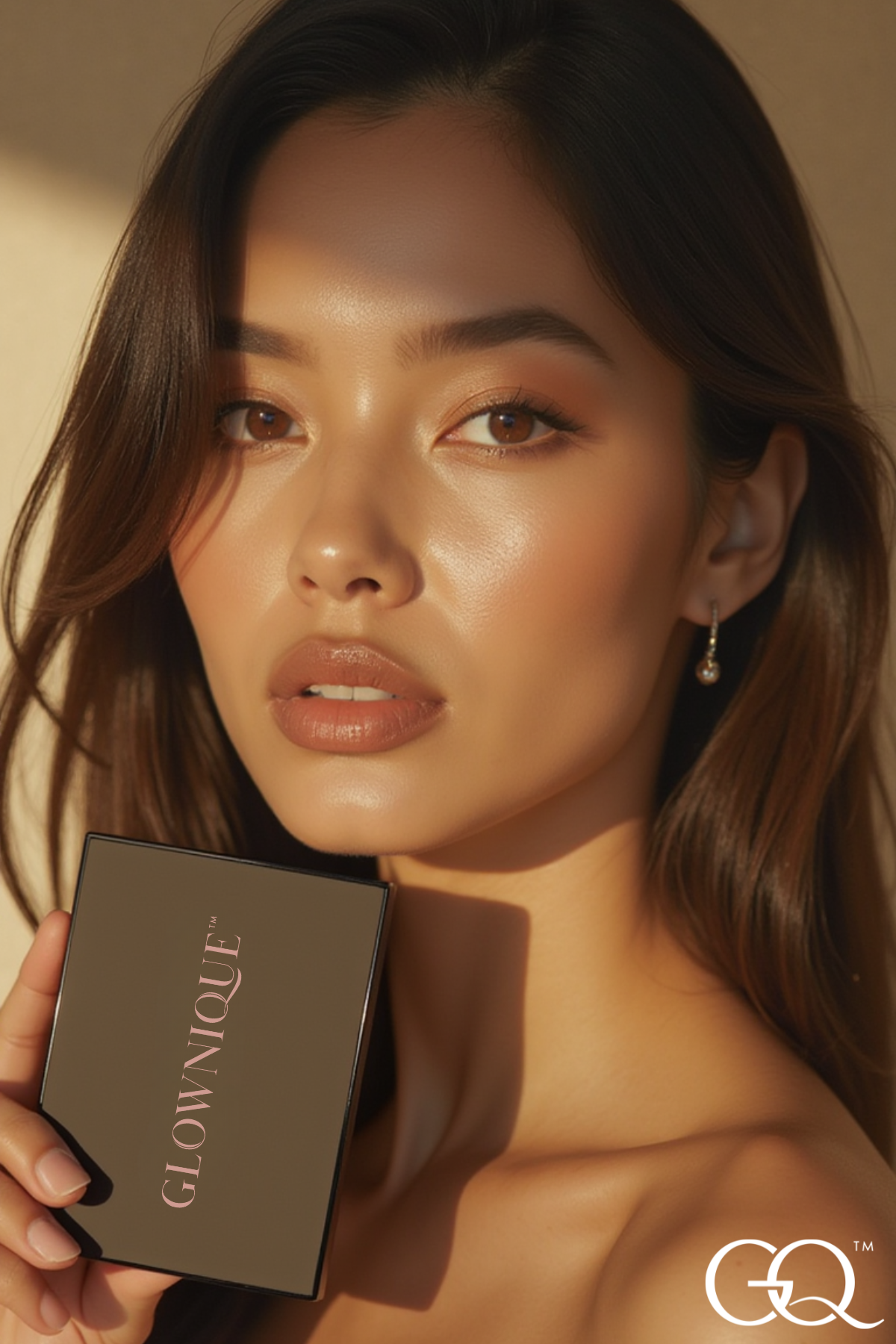 Eyeshadow Palette - Caramel Kiss (12g) | GLOWNIQUE