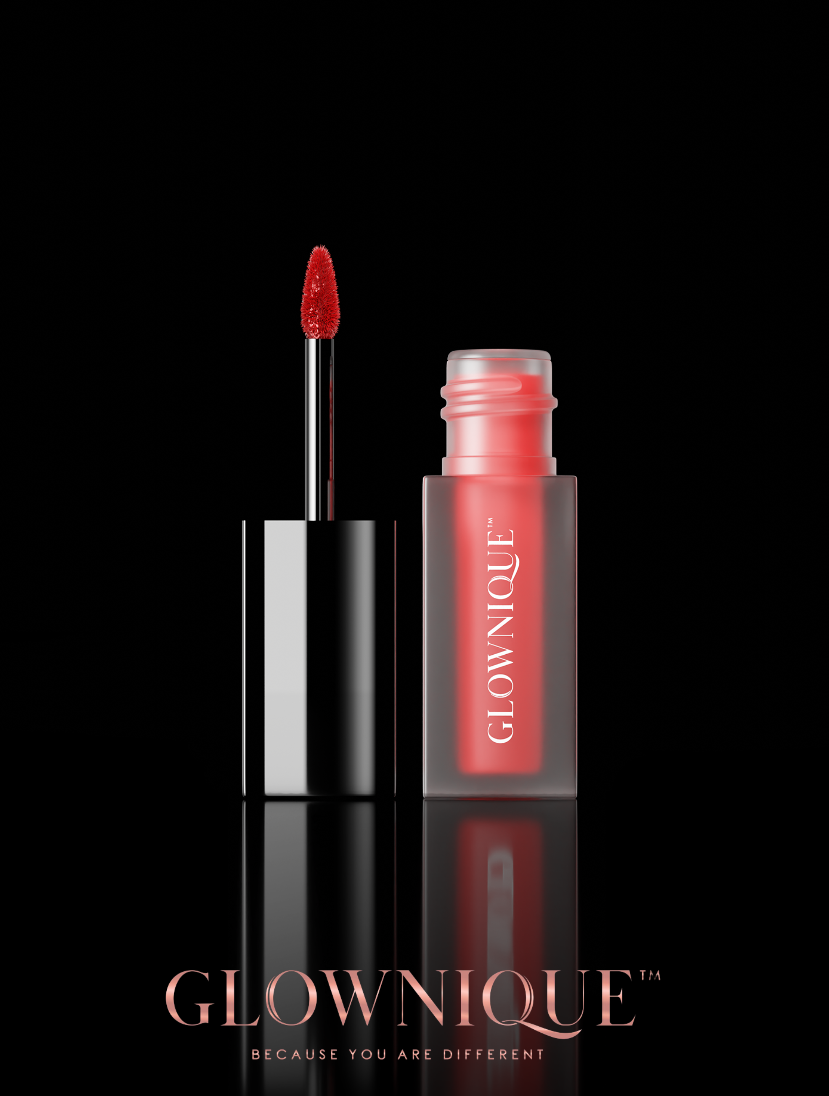 Matte Lip Stain - Dusty Pear (5ml) | GLOWNIQUE