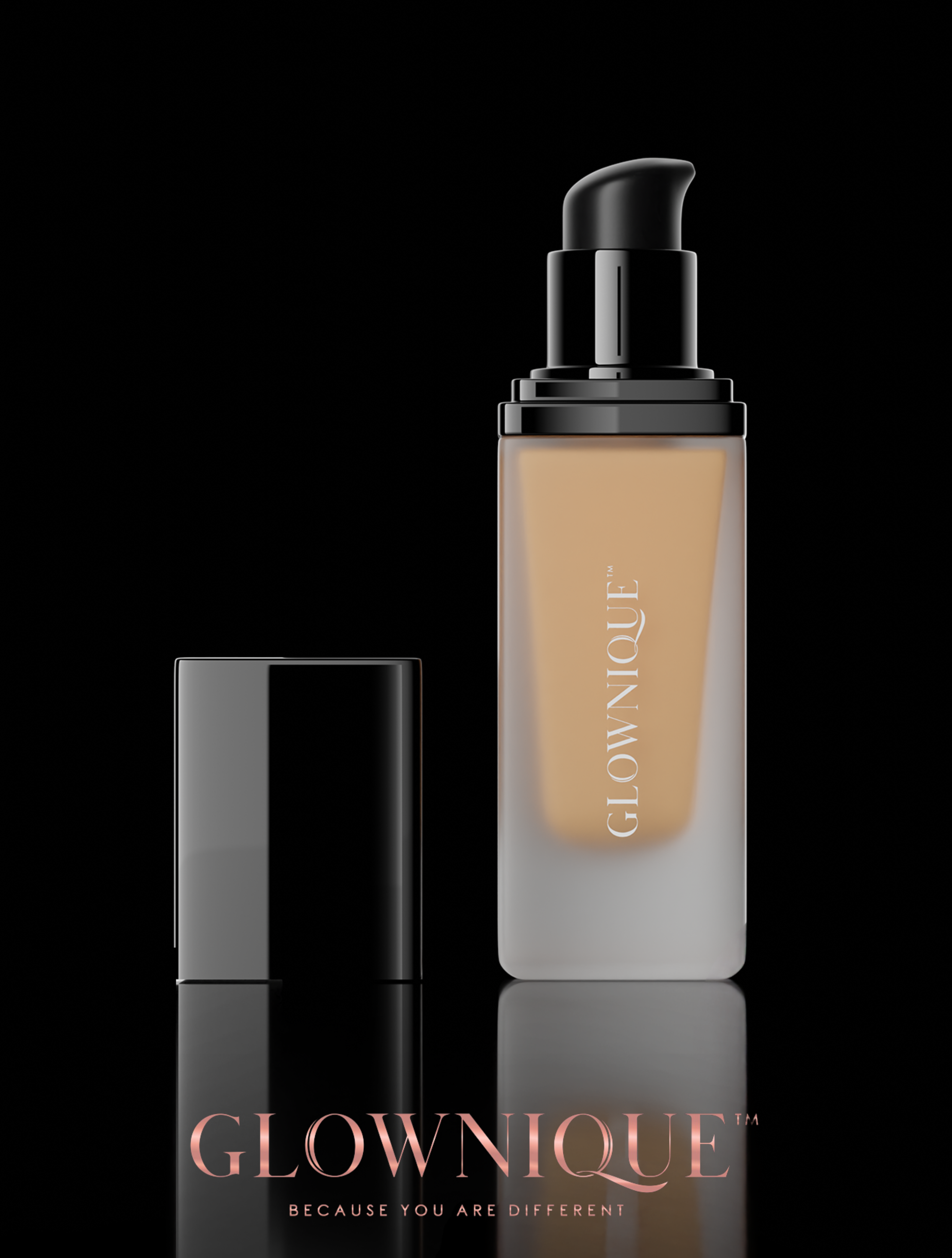 Foundation with SPF - Bronze Night | GLOWNIQUE