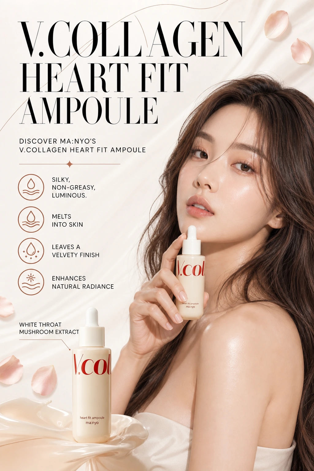V.collagen Heart Fit Ampoule 50ml | Ma:nyo | Ma:nyo V.collagen Heart Fit Ampoule - Couture Firming Serum