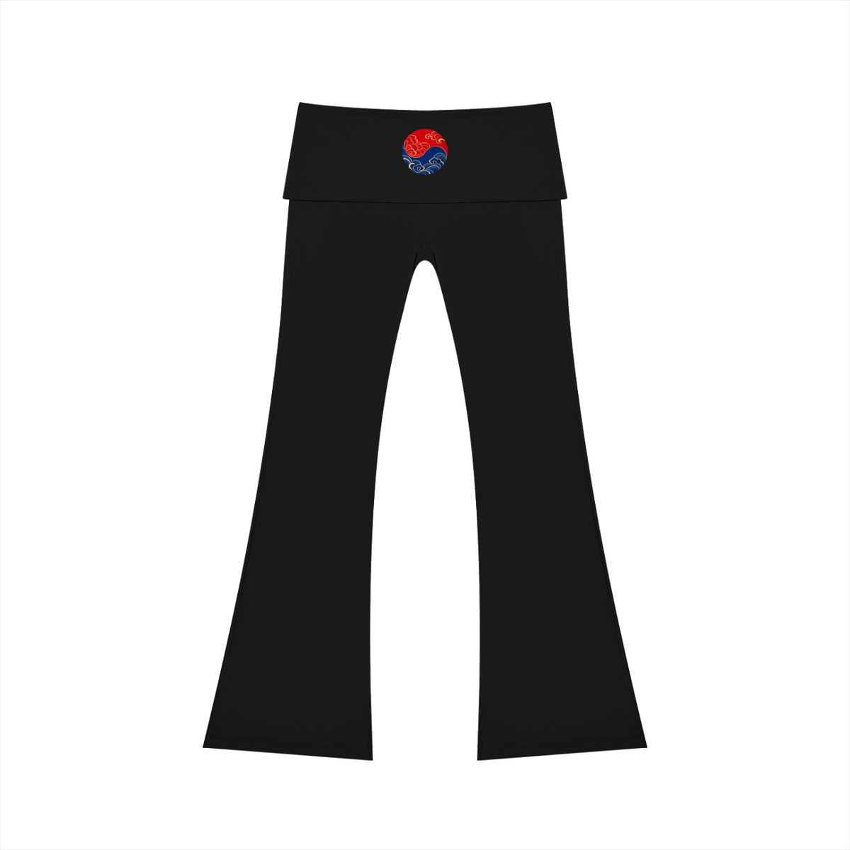 ULZZANG BELLA Sculpt Flare High-Rise Yoga Pants for Effortless Elegance