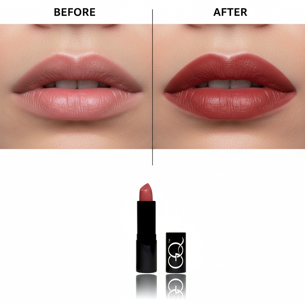 Luxury Cream Lipstick - Magical Mauve (3.4g) | GLOWNIQUE