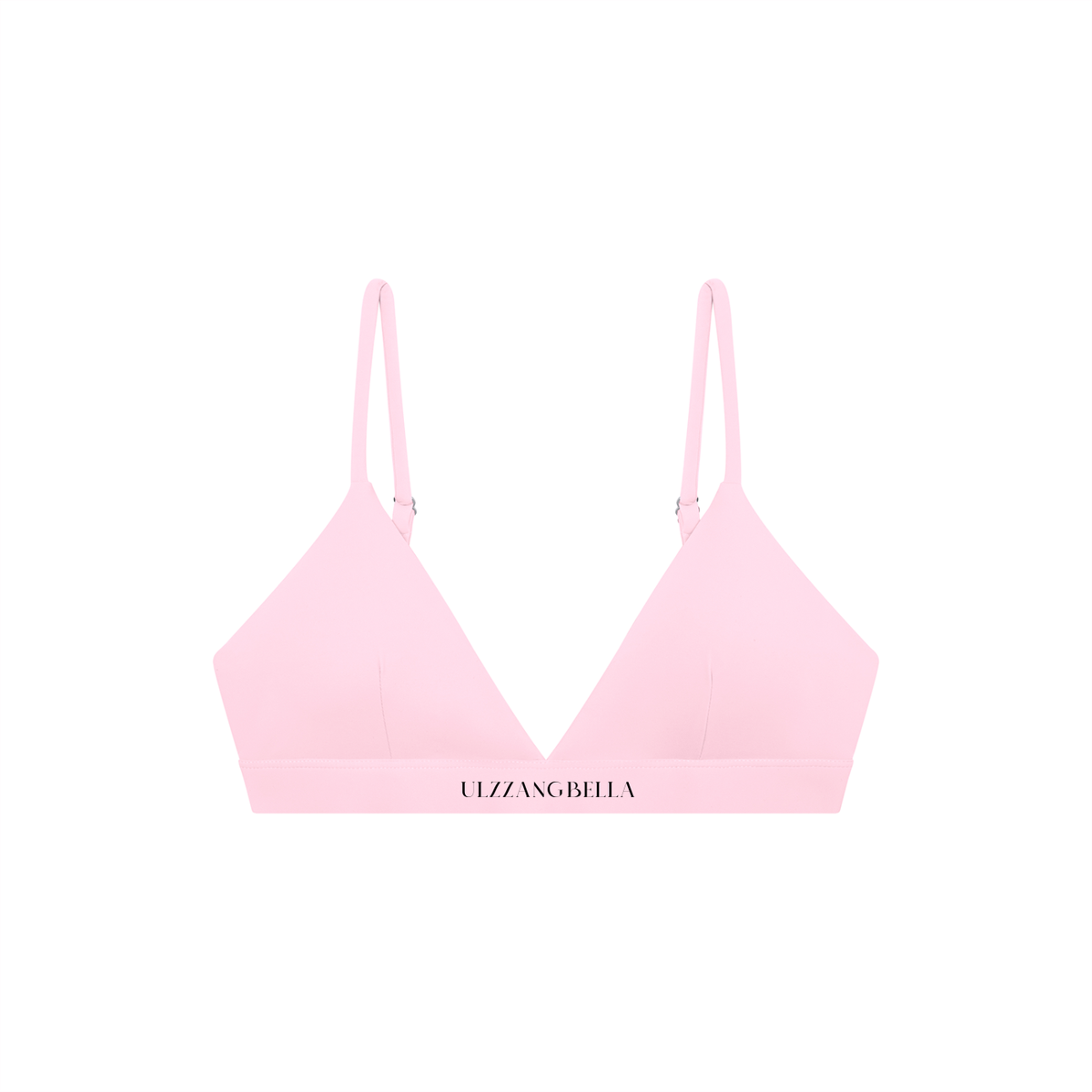 ULZZANG BELLA V-Line Cropped Sports Bra for Effortless Elegance