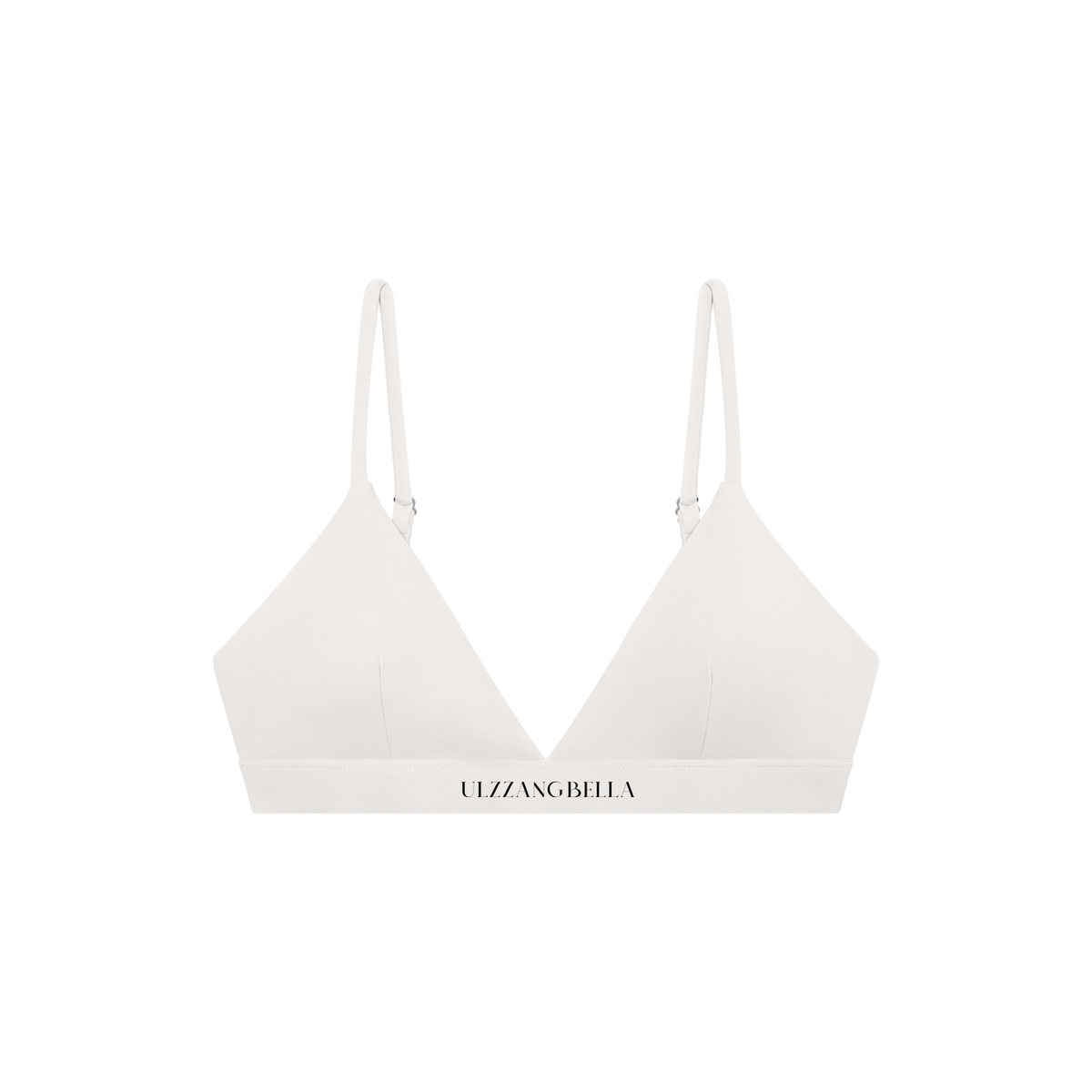 ULZZANG BELLA V-Line Cropped Sports Bra for Effortless Elegance