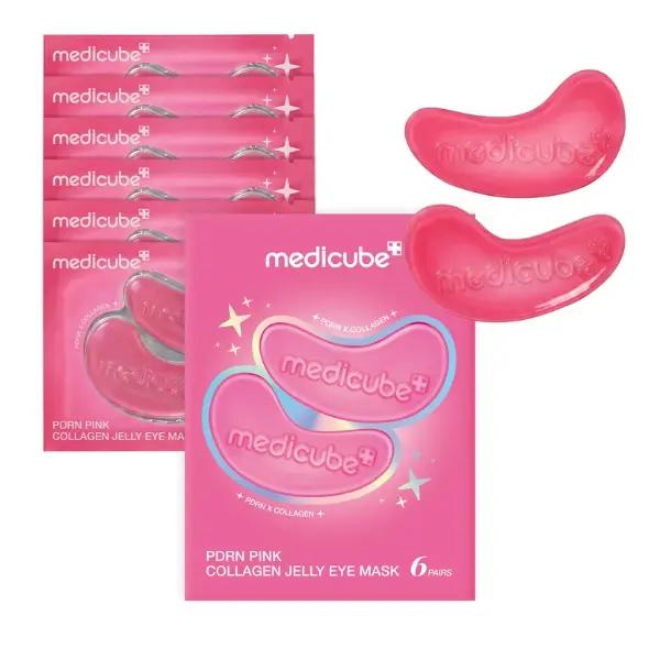 MEDICUBE PDRN Pink Collagen Jelly Eye Mask - Hydrating Luxury