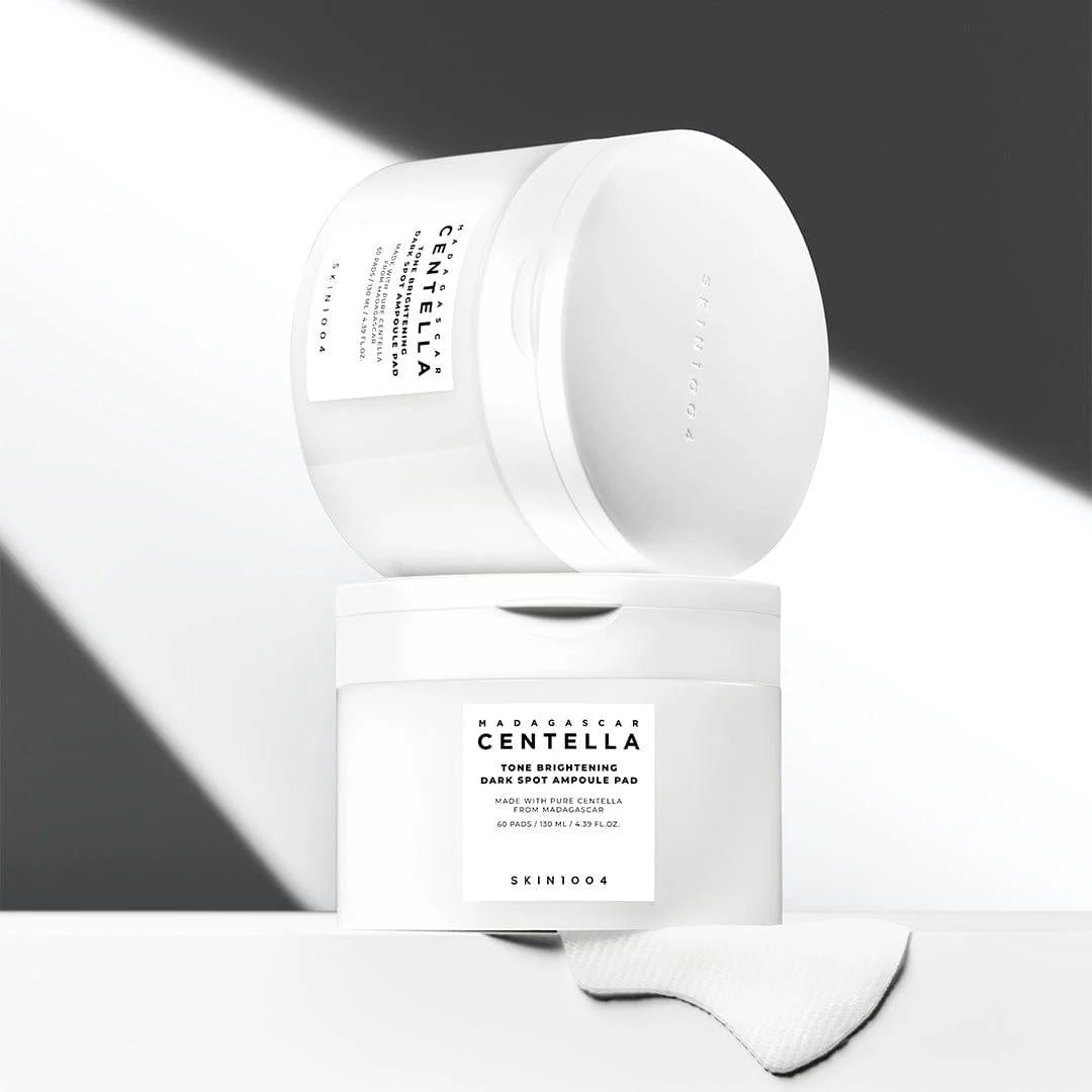 Madagascar Centella Tone Brightening Dark Spot Ampoule Pad 60pads | SKIN1004