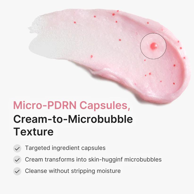 PDRN Pink Glutathione Capsule Cleansing Foam 120g | MEDICUBE
