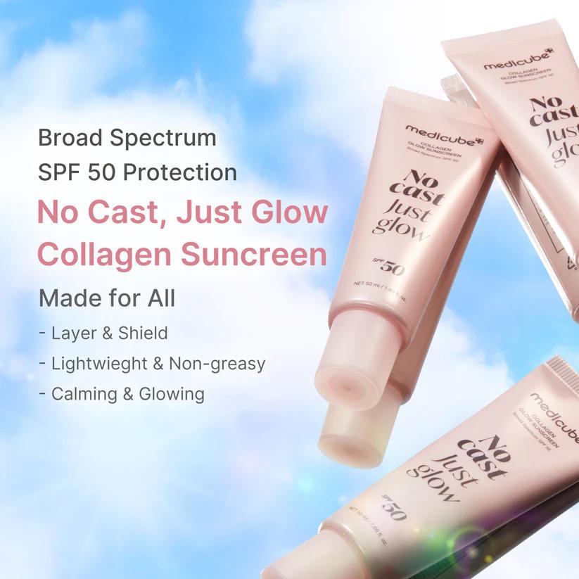 Collagen Glow Sunscreen 50ml | MEDICUBE