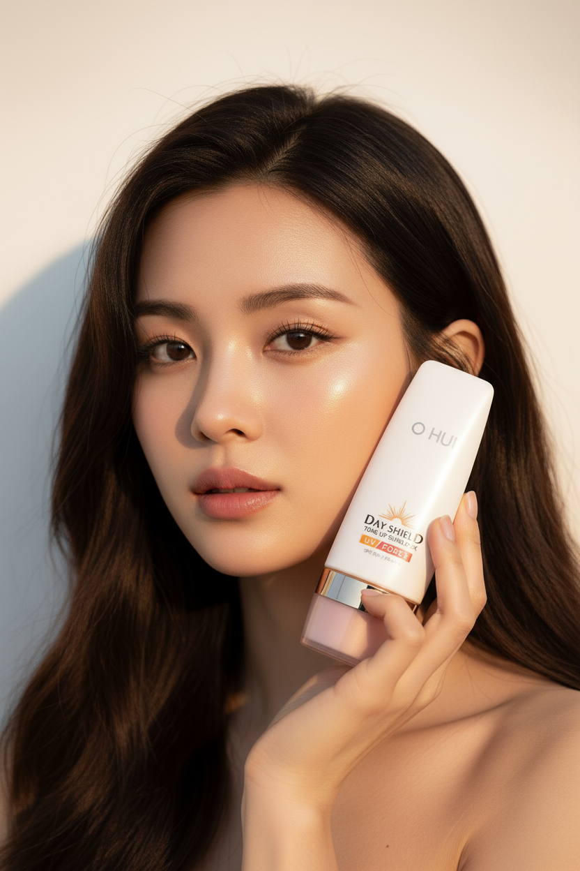 Ultra Protective Day Shield Tone Up SunBlock UV Force (50ml) | O HUI