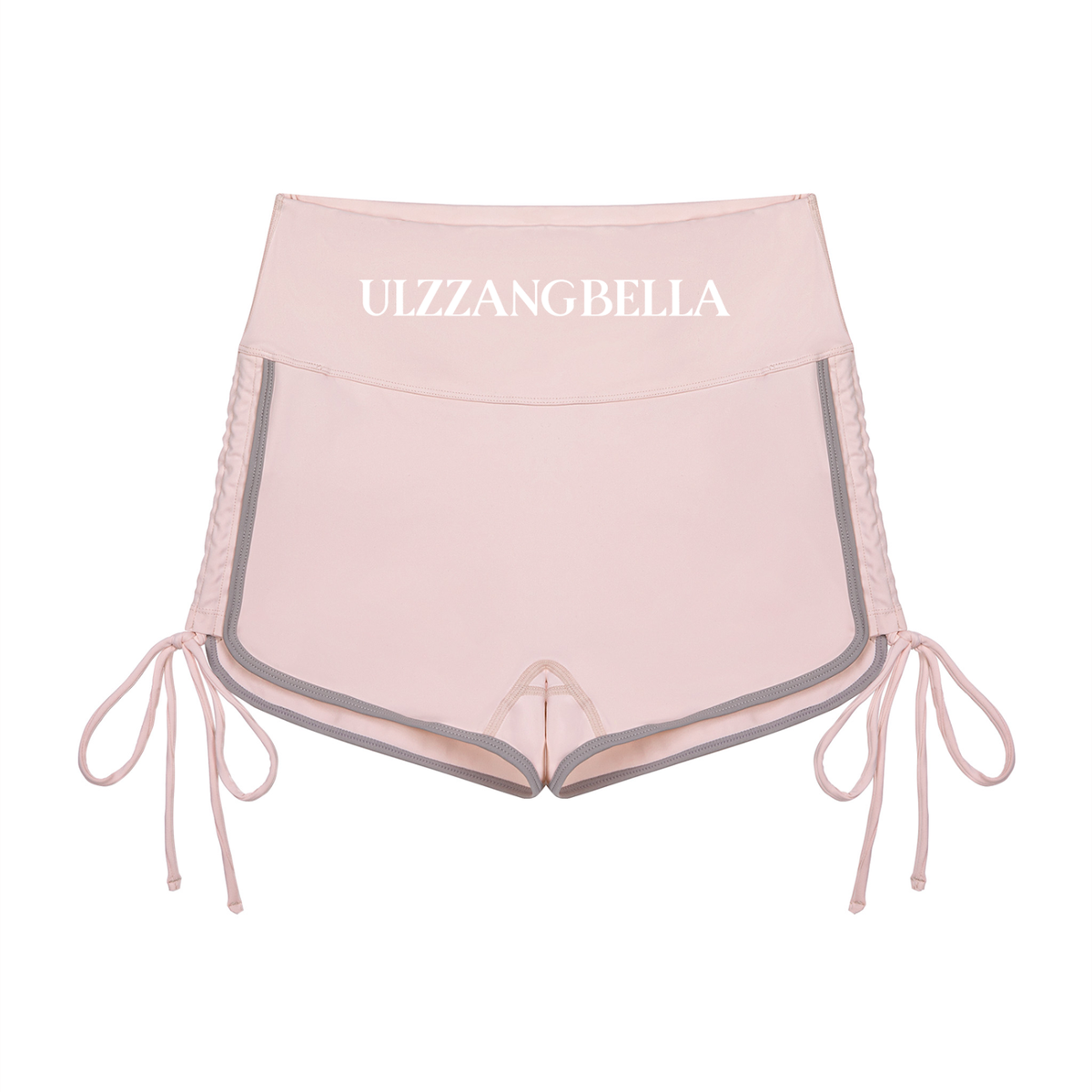 ULZZANG BELLA Contour Color Block Yoga Shorts for Effortless Style
