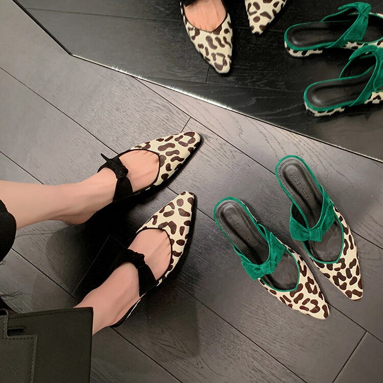 Elevate Your Elegance with Square Toe Low Heel Bow Shoes | ULZZANG BELLA