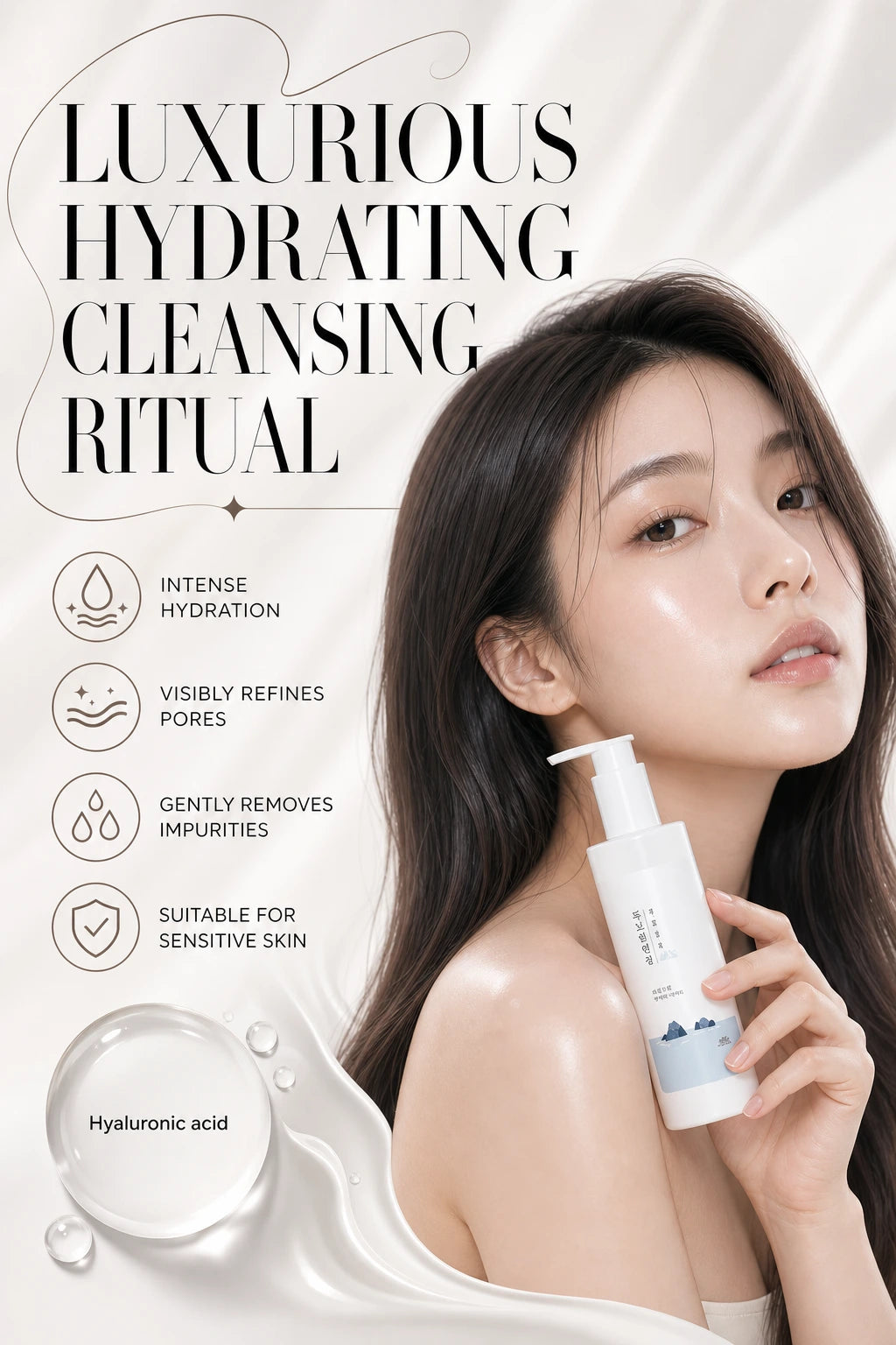 1025 Dokdo Cleansing Milk 200ml | ROUNDLAB | ROUNDLAB Cleansing Milk 200ml - Artisanal Luxury Cleanser