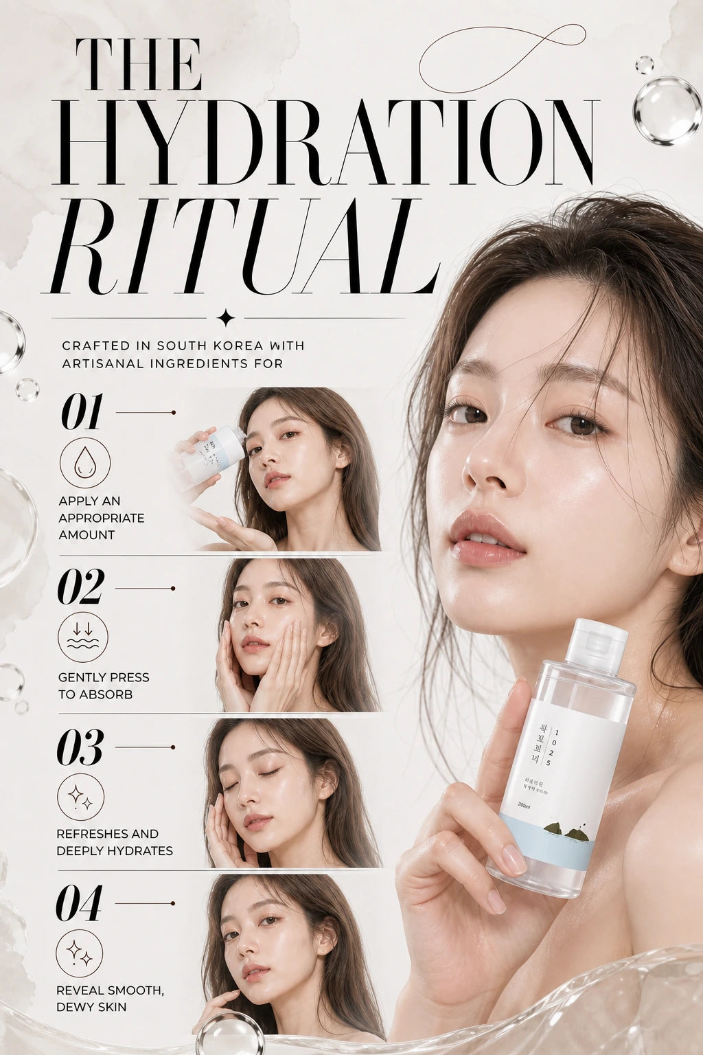 1025 Dokdo Toner 200ml | ROUNDLAB | ROUNDLAB 1025 Dokdo Toner - Artisanal Hydration Elixir