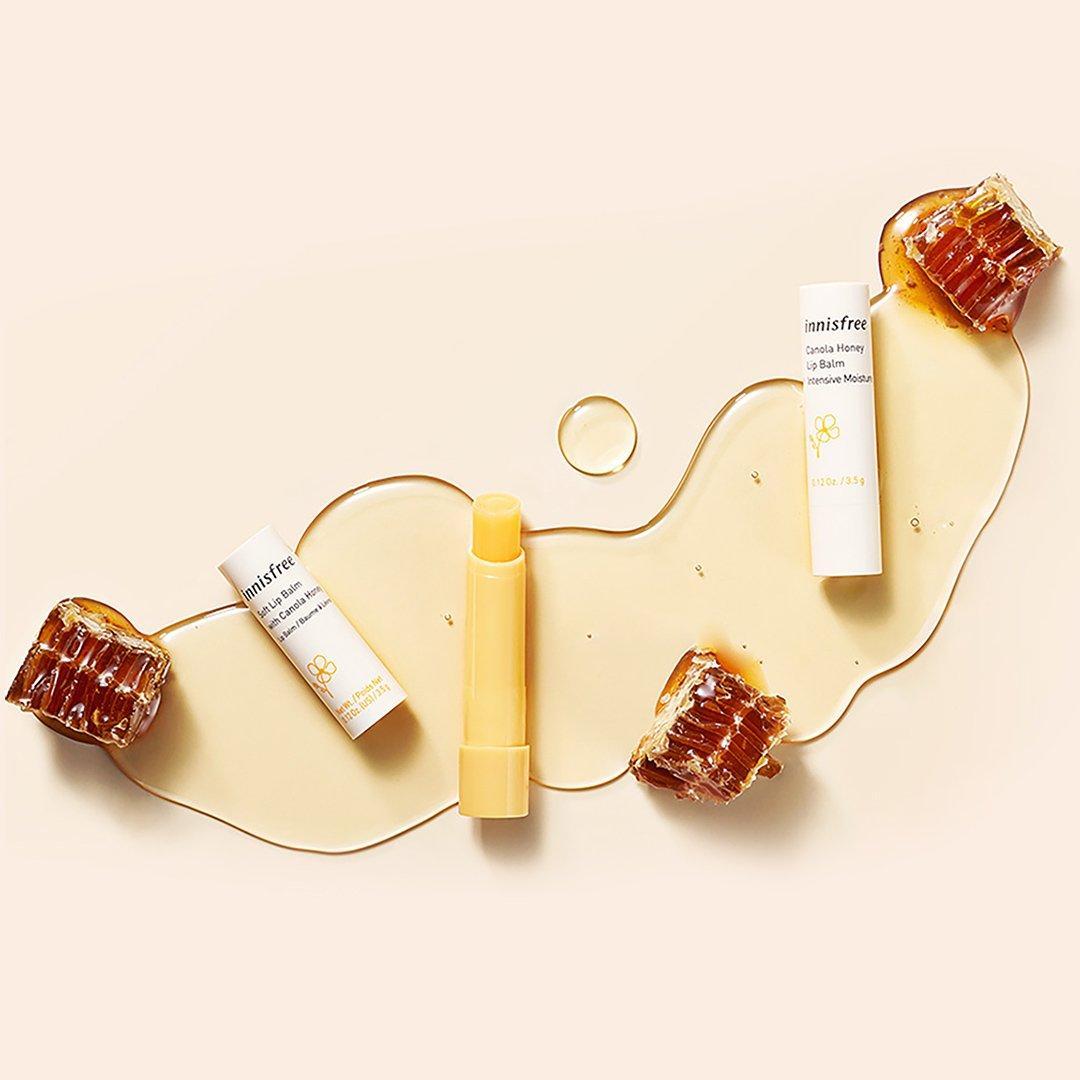 Luxurious Jeju Canola Honey Lip Balm (3.5g) | innisfree