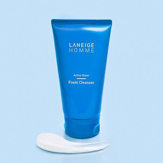 Homme Active Water Foam Cleanser 150ml | LANEIGE