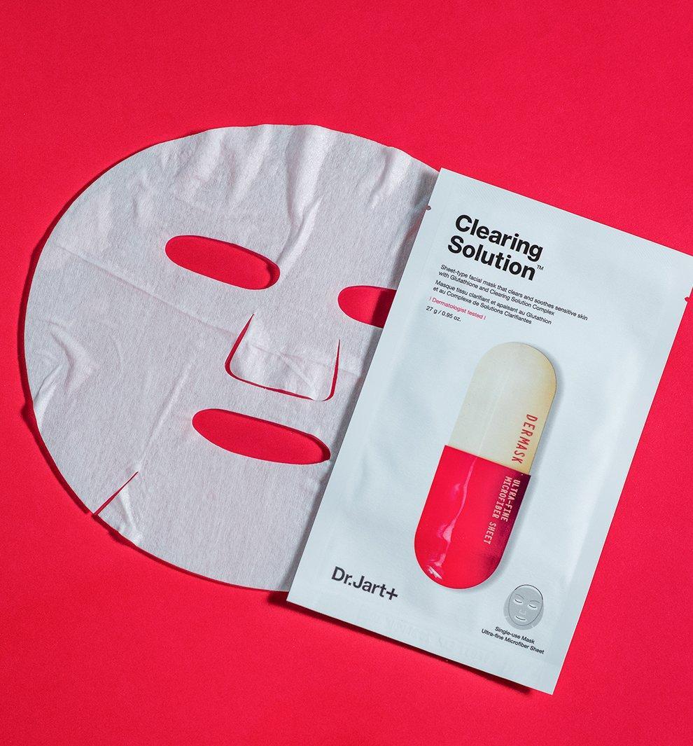 Revitalising Skin Clearing Micro Jet Mask - A Luxurious Solution for Acne-Prone Skin (5pc) | Dr.Jart+