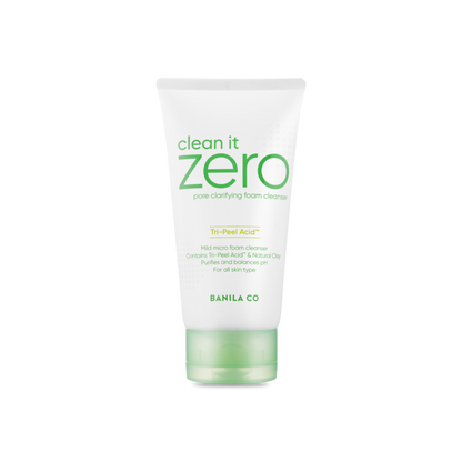 Clean it Zero Foam Cleanser Pore Clarifying 150ml | Banila Co