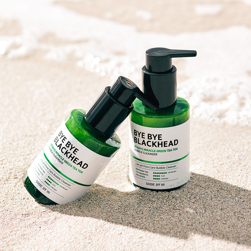 Bye Bye Blackhead 30 Days Miracle Green Tea Tox Bubble Cleanser 120g | SOME BY MI