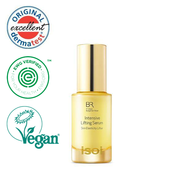 Bulgarian Rose Anti-Aging Lifting Serum for Radiant, Glass Skin | ISOI
