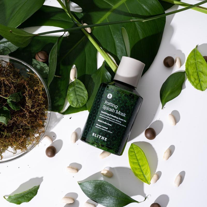 Patting Splash Mask Soothing & Healing Green Tea 150ml | Blithe