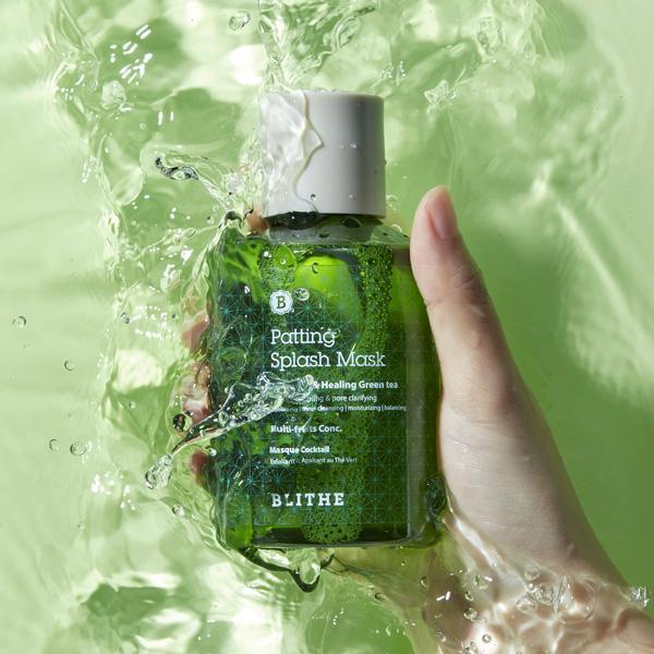 Patting Splash Mask Soothing & Healing Green Tea 150ml | Blithe