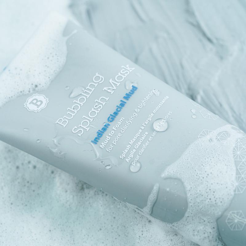 Bubbling Splash Mask Indian Glacial Mud 120ml | Blithe