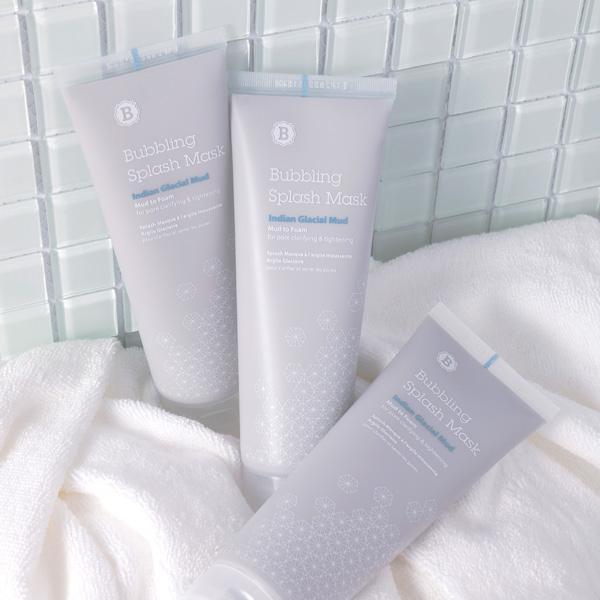 Bubbling Splash Mask Indian Glacial Mud 120ml | Blithe