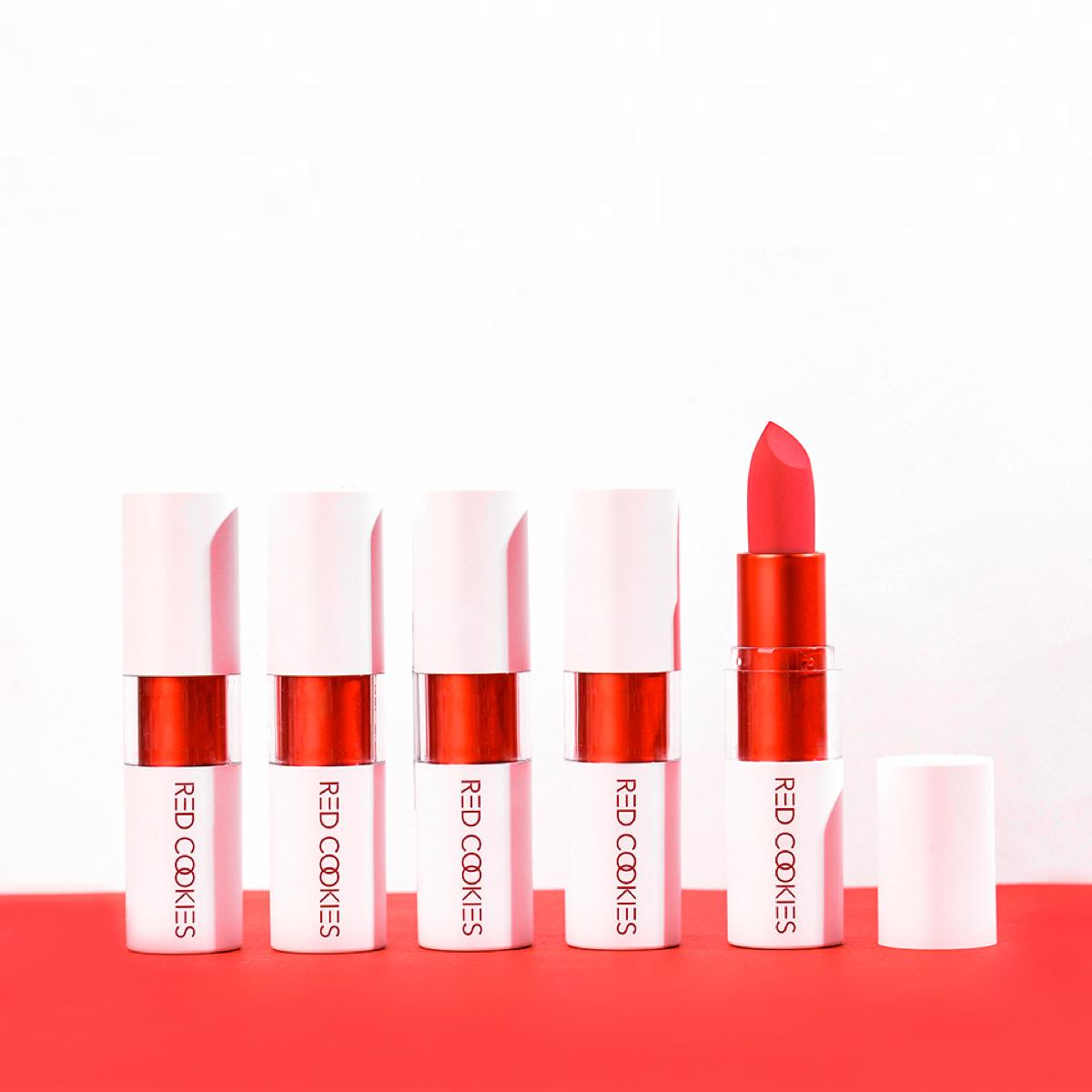 Marshmallow Power Lipstick 3.5g | RED COOKIES