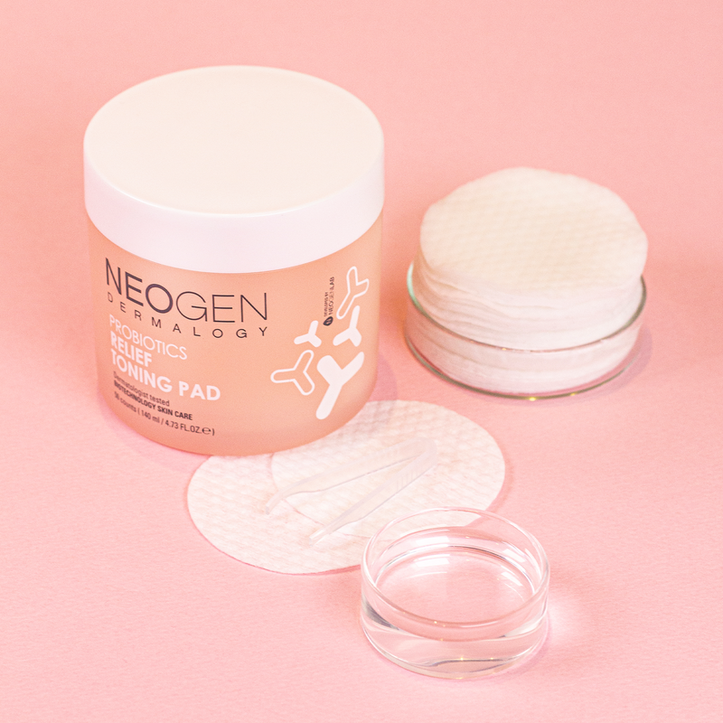 Dermalogy Probiotics Relief Toning Pad (50 Pads) | NEOGEN