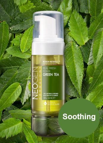 Dermalogy Real Fresh Foam Cleanser Green Tea 160g | NEOGEN