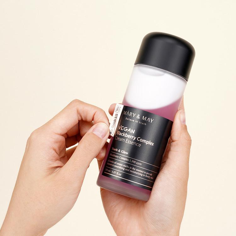 Vegan Blackberry Complex Cream Essence 140ml | Mary&May